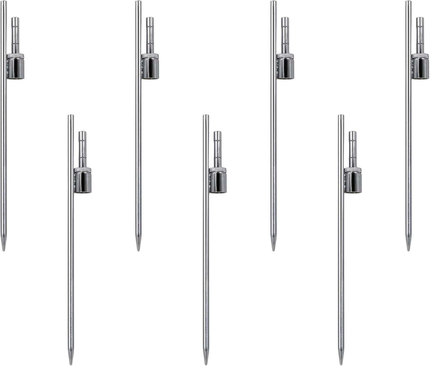 DreamController 19.5-inch Ground Stake - Stainless Steel Spike with Sleeve Bearing Compatible with Flutter Banner Flag Poles (0.65' Inner Diameter) – Stake Only