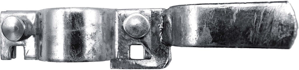 1-3/8' x 1-5/8' Galvanized Chain Link Fork Latch for Gates with Padlock Hole - Case of 25