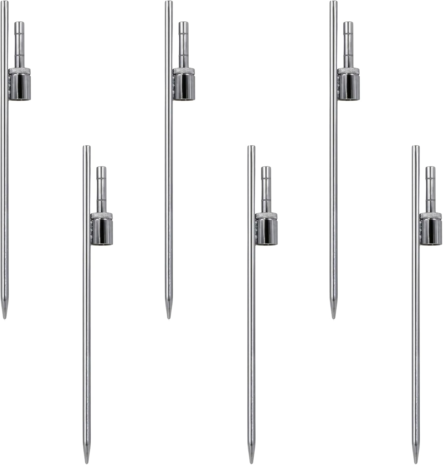 DreamController 19.5-inch Ground Stake - Stainless Steel Spike with Sleeve Bearing Compatible with Flutter Banner Flag Poles (0.65' Inner Diameter) – Stake Only