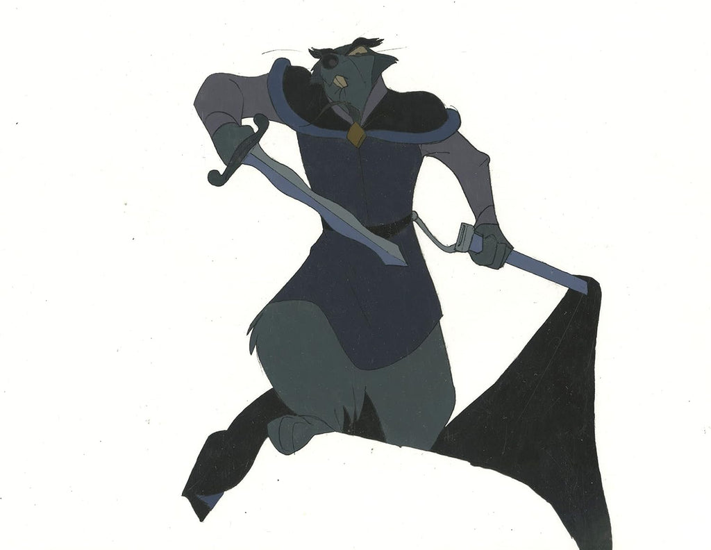 Don Bluth Secret of NIMH Jenner 1982 Original Production Animation Cel Used to Make the Cartoon 328-001