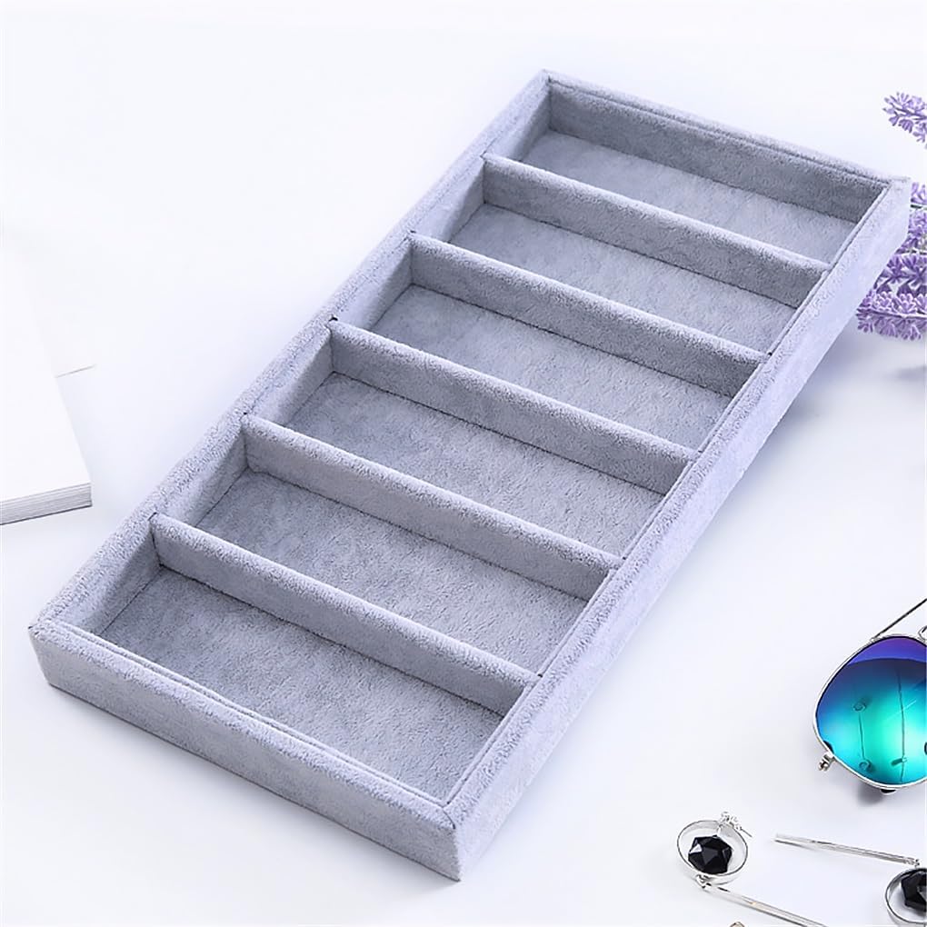 Universal Jewellery Display Holder Eyeglasses Storage Organizer Tray Eyewear Sunglasses Case Household Wardrobe