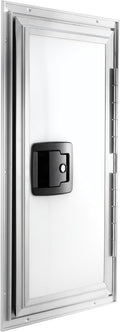 RecPro Square RV Baggage Door | Compartment Storage | RV Storage | Trailer Storage | Camper Storage (12' W x 24' H) | Made in America