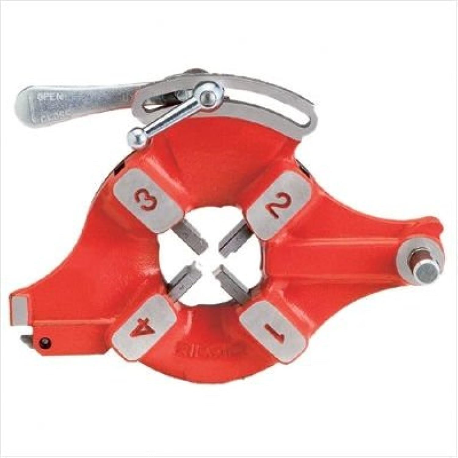 RIDGID 26132 711 Self-Opening Universal Die Head with Pipe Capacity for 1/4-Inch to 2-Inch, Right-Handed for Creating NPT Threads