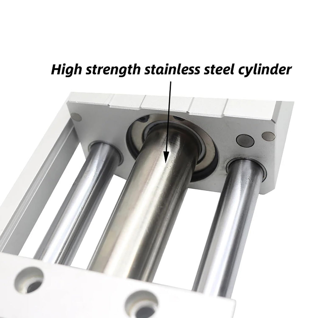 Bore 32mm CY1S32 Stroke 150mm 200mm 500mm Magnetic Coupling Type Guide Bar Slider Rodless Cylinder(50mm Stroke)