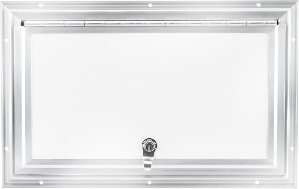RecPro Square RV Baggage Door | Compartment Storage | RV Storage | Trailer Storage | Camper Storage (20' W x 12' H) | Made in America