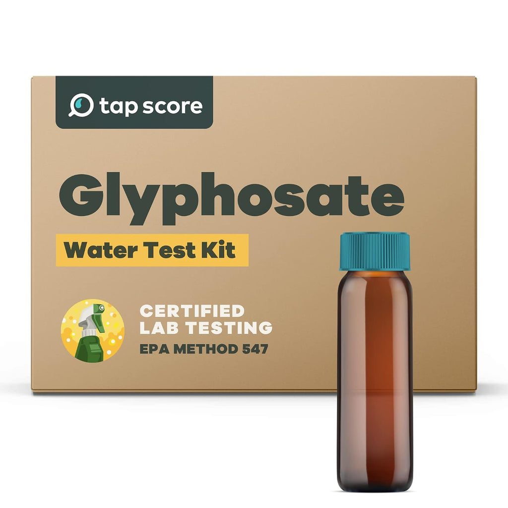 Glyphosate (Roundup) in Water Test Kit | Specialized Tap Score | EPA Certified Drinking Water Labs | Best Water Test 2021-24 | 100% Unbiased