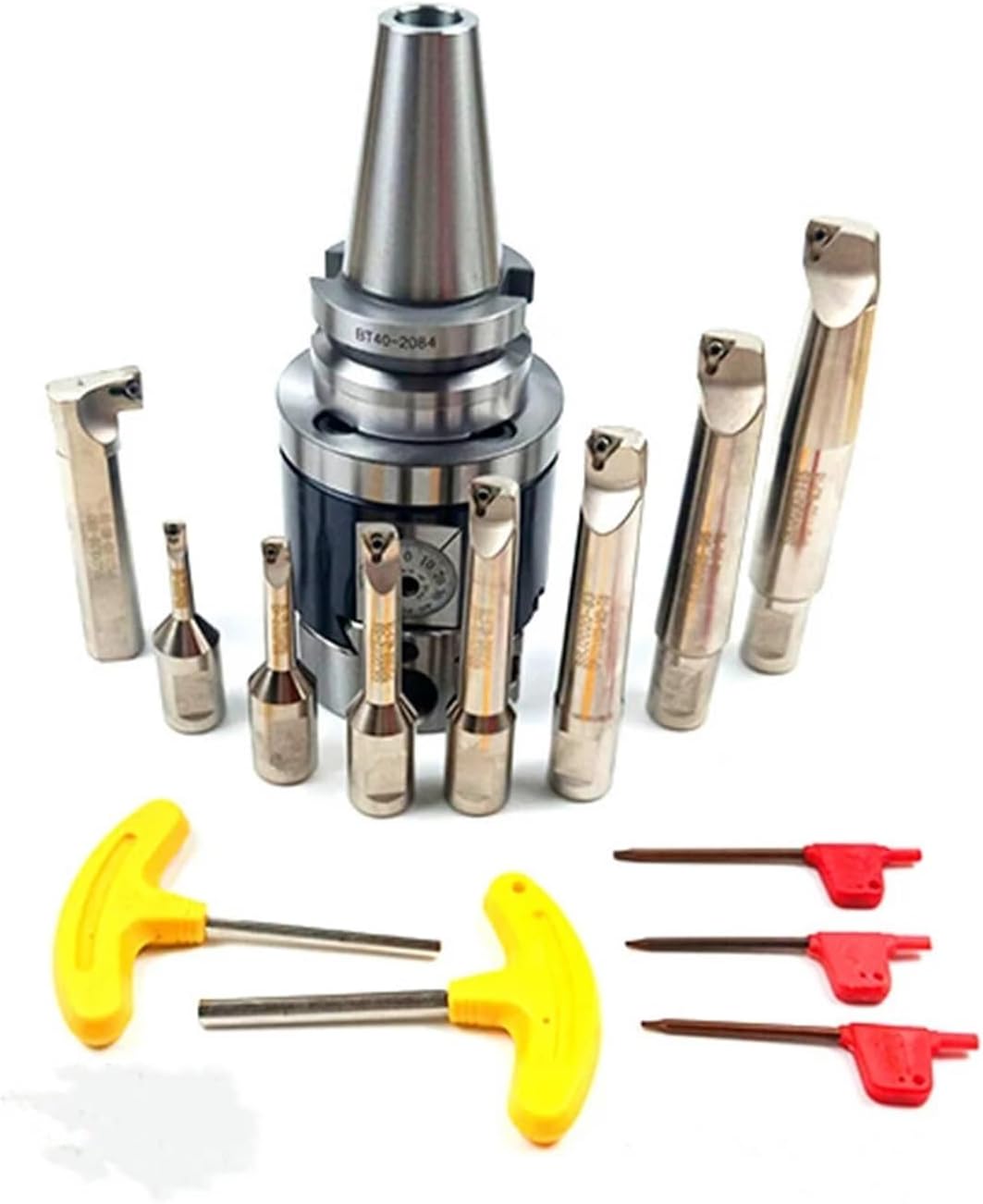 BT40 NT40 MT3 R8 NBH2084 Boring Head Set with Boring Bar Tools