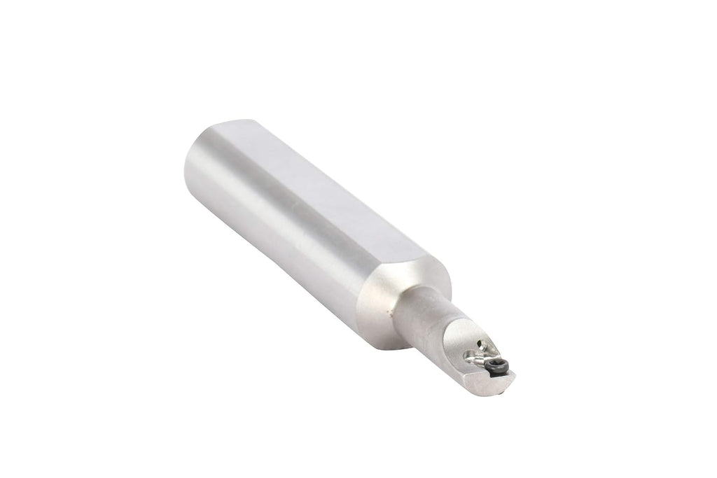 WIDIA Circle CSBI250500755R CSBI Small Hole Boring Bar for Turning, -5° Angle, Steel Stepped Boring Bar, 0.5' Shank Diameter, Right, 2.75' Length