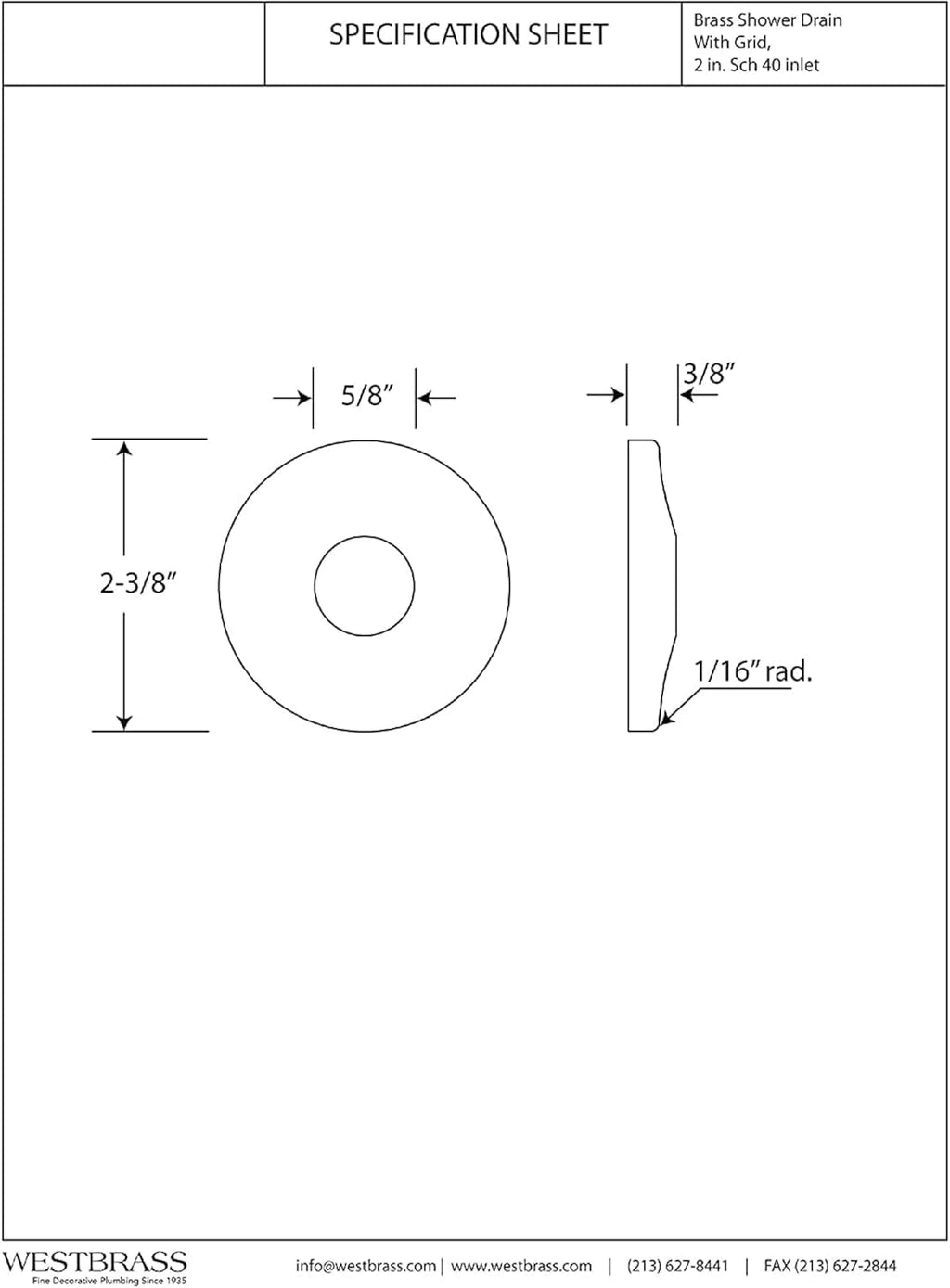 Westbrass R128-2-100-07 1/2' (5/8' OD) Sure Grip Low Pattern Flange for Copper Pipe (100-Pack of 2-Packs), Satin Nickel