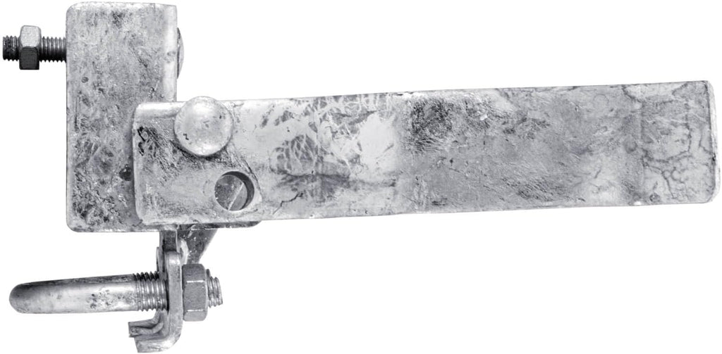 Commercial Single GATE Strong Arm Latch for 4' Fence Post - and 1-5/8' Thru 2' Chain Link or Round Pipe Gate Frames - CASE Qty 2