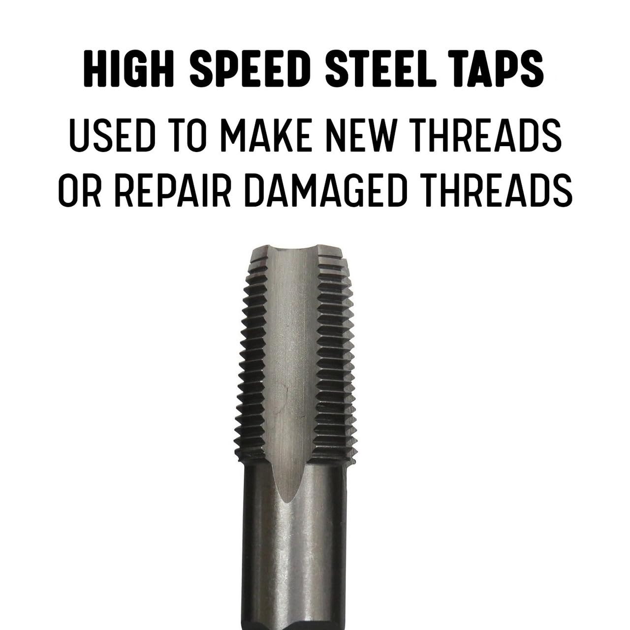 Drill America 1-1/2' NPT High Speed Steel 7 Flute Pipe Tap, T/A Series