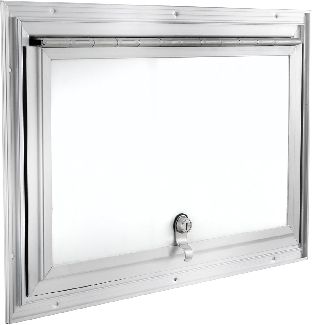 RecPro Square RV Baggage Door | Compartment Storage | RV Storage | Trailer Storage | Camper Storage (20' W x 12' H) | Made in America