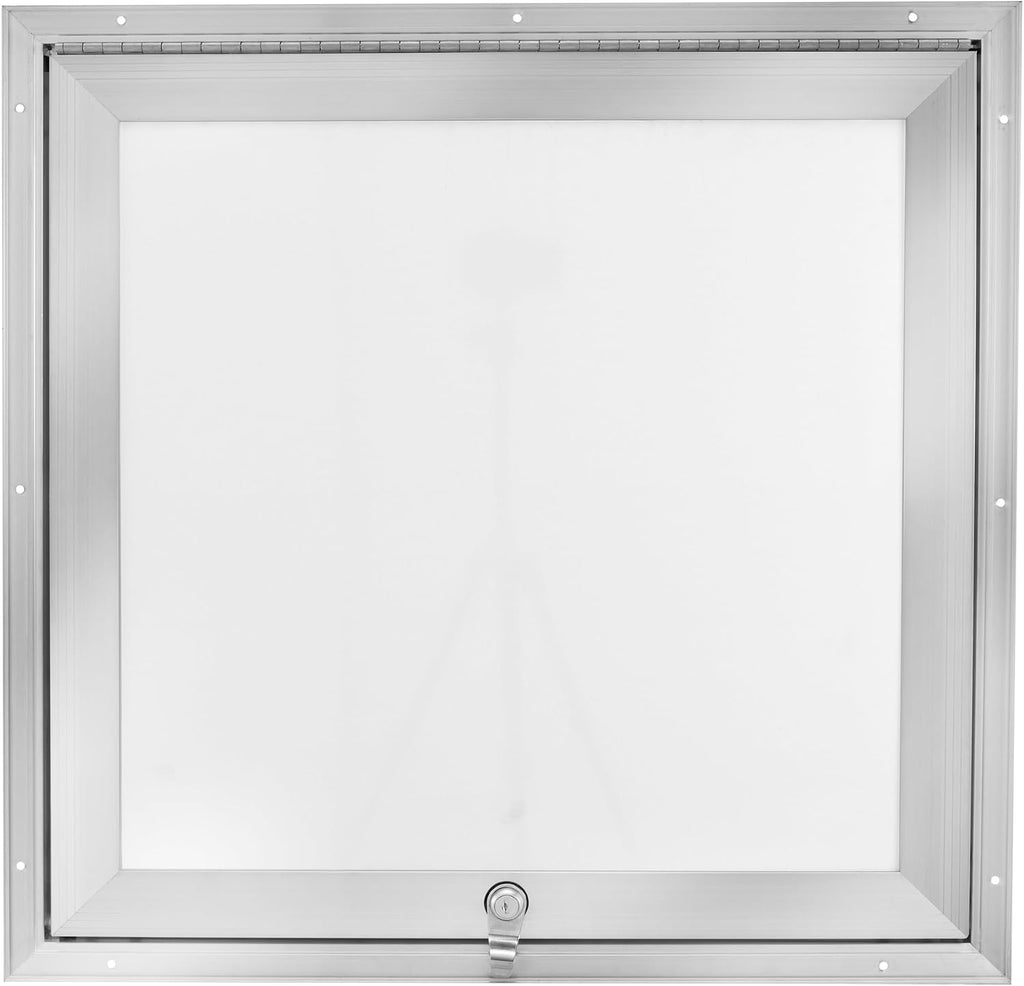 RecPro Square RV Baggage Door | Compartment Storage | RV Storage | Trailer Storage | Camper Storage (24' W x 24 H) | Made in America