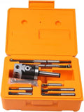 MT3 M12 Arbor F1-12 50mm Boring Head and 9pcs 12mm Boring Bars, Boring Head Set