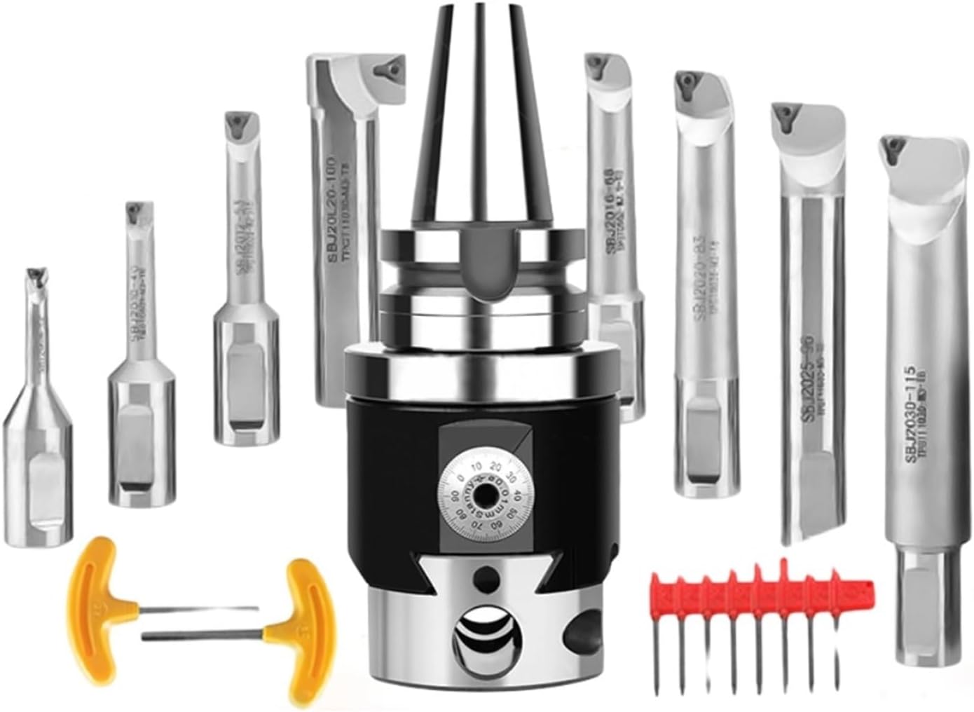 NBH2084 Boring Head Boring Tool Suit Boring Head NBH BT30 BT40 BT50 NT30 NT40 NT50 R8 MTA Tool Handle Boring Bar Boring Tool Set(HSK63 Tool Handle)