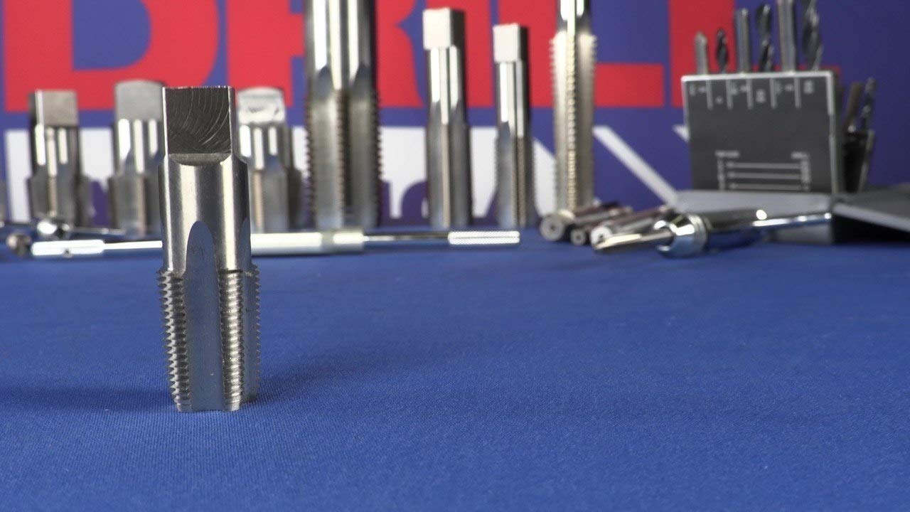 Drill America DWT64125 2-1/2' NPS HSS Straight Pipe Tap