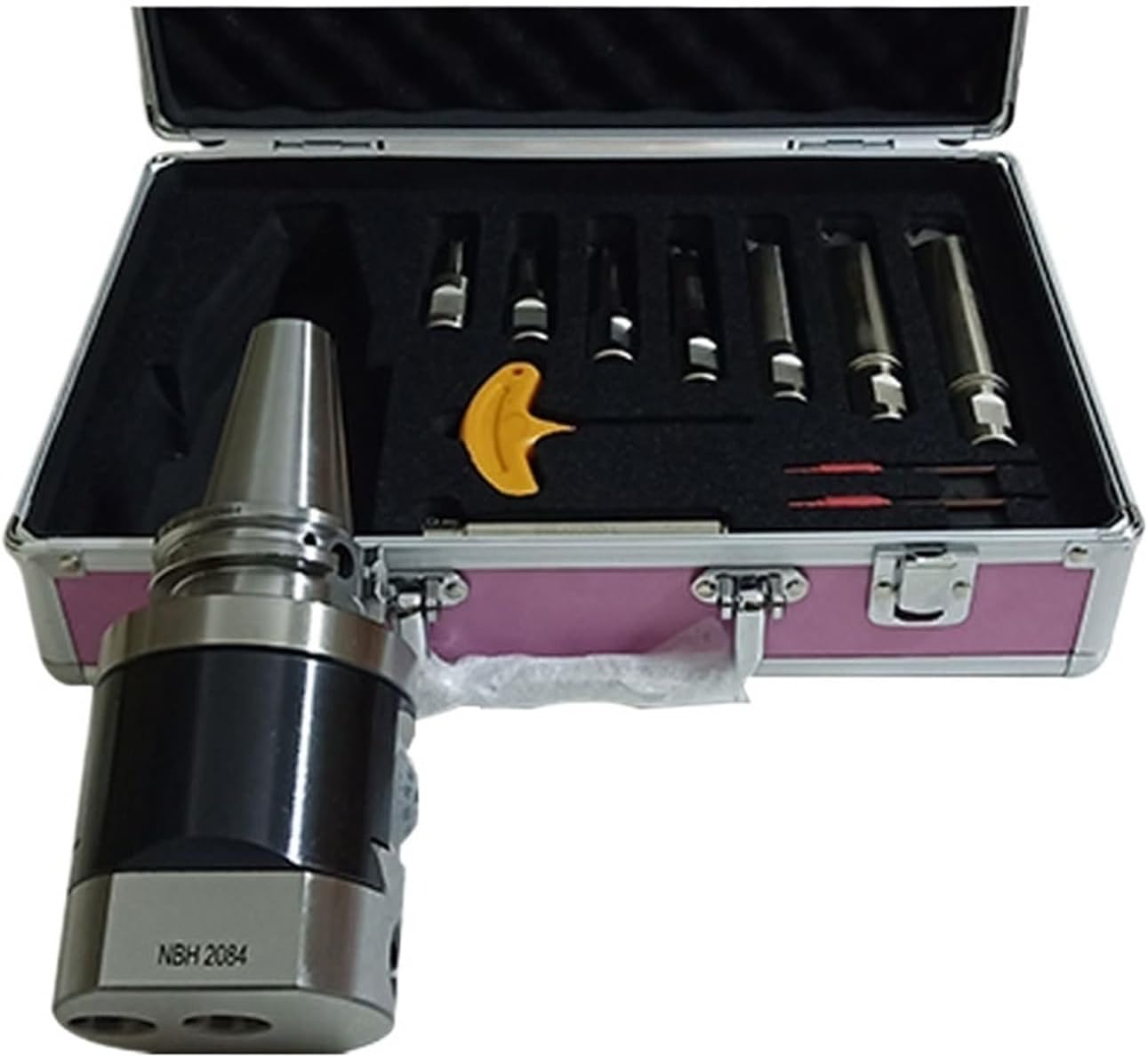 Boring-Tool-Suit NBH2084 fine Boring Head BT40 Tool Handle + 8pcs 20mm Boring Bar Boring rang 8-280mm Boring Tool Set