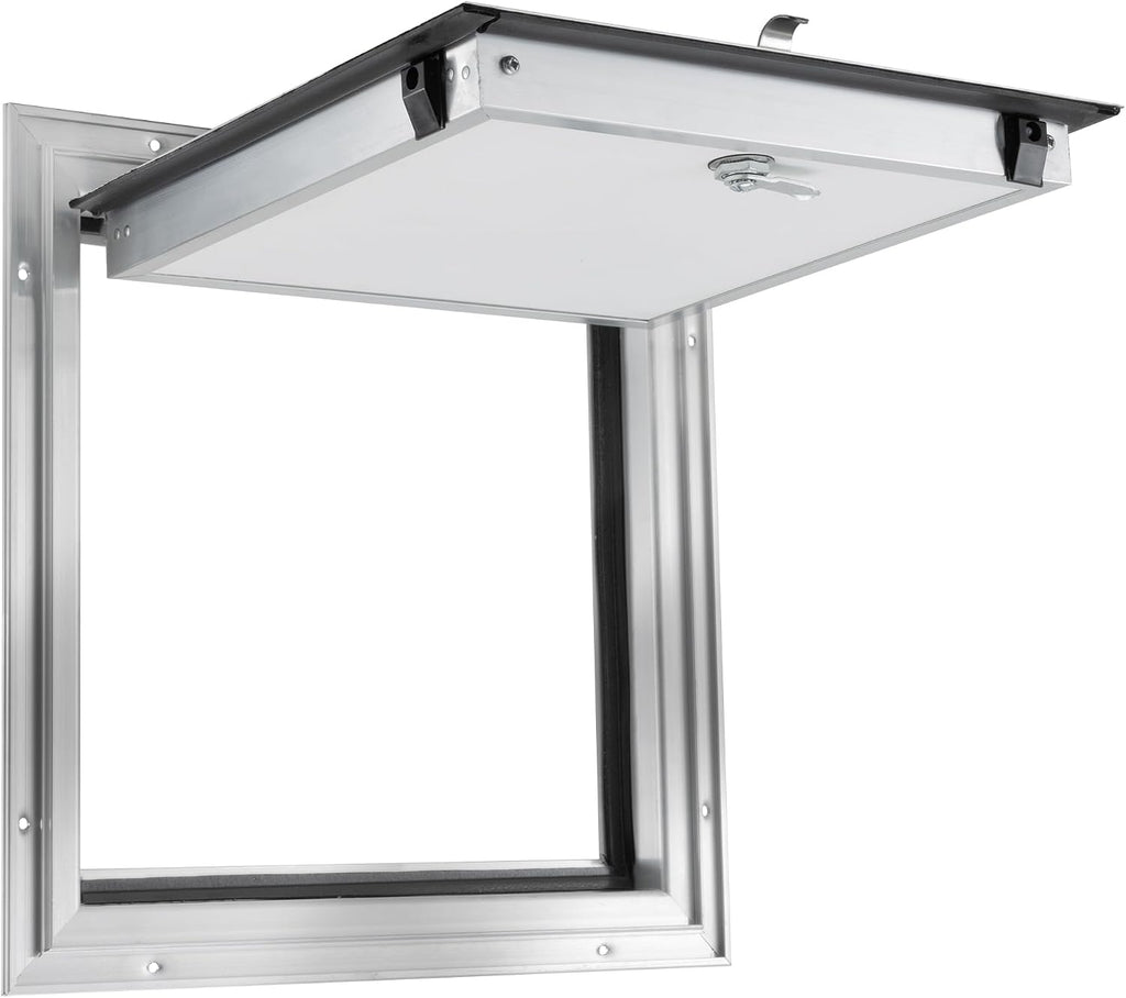 RecPro Square RV Baggage Door | Compartment Storage | RV Storage | Trailer Storage | Camper Storage (14' W x 14' H) | Made in America