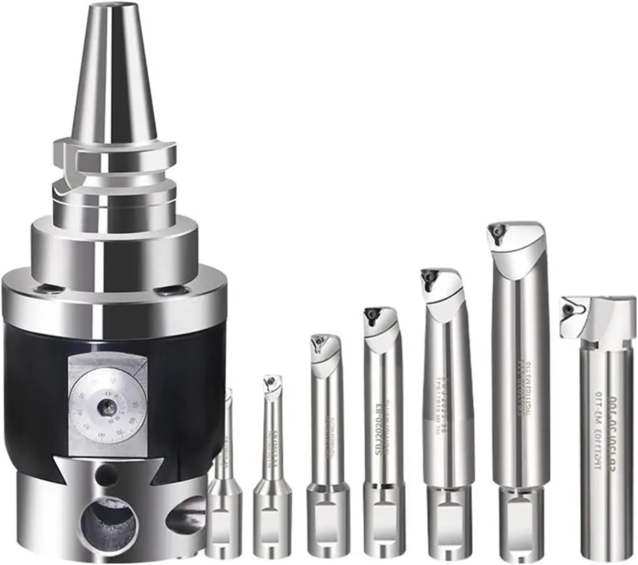 CNC NBH2084 Boring Head Suit Boring Head BT30 BT40 BT50 NT30 NT40 NT50 R8 Boring Bar Tool Set(SK40 Tool Holder)