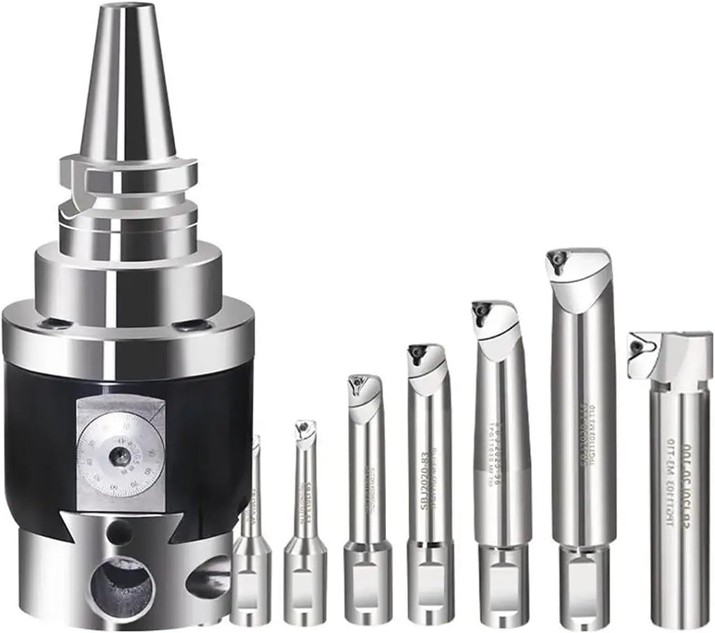 CNC NBH2084 Boring Head Suit Boring Head BT30 BT40 BT50 NT30 NT40 NT50 R8 Boring Bar Tool Set(MTA3 Tool Holder)