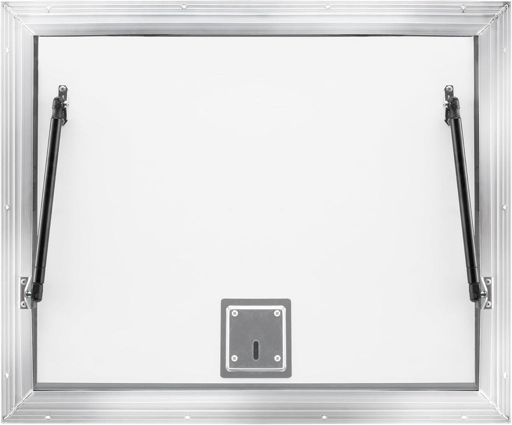 RecPro Square RV Baggage Door | Compartment Storage | RV Storage | Trailer Storage | Camper Storage (30' W x 24' H) | Made in America