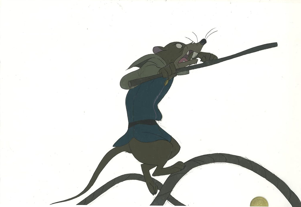 Don Bluth Secret of NIMH Justin 1982 Original Production Animation Cel Used to Make the Cartoon 325-002