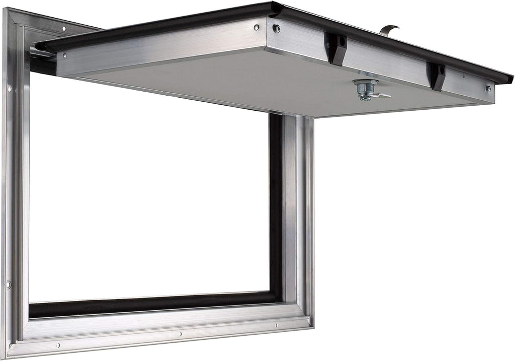 RecPro Square RV Baggage Door | Compartment Storage | RV Storage | Trailer Storage | Camper Storage (16' W x 12' H) | Made in America
