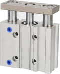 Three Rod Compact Pneumatic Cylinder Bore 40-10/20/30/60/70/125/150/175AZ(10mm)