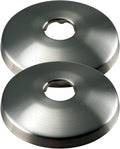Westbrass R128-2-100-07 1/2' (5/8' OD) Sure Grip Low Pattern Flange for Copper Pipe (100-Pack of 2-Packs), Satin Nickel