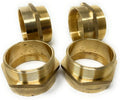 G Thread (British BSPP) Male to NPT Female Adapter - Lead-Free ((3' x 3' (4 Pieces)))