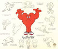 Gossamer Model Sheet Warner Brothers Limited Edition Animation Cel of 750