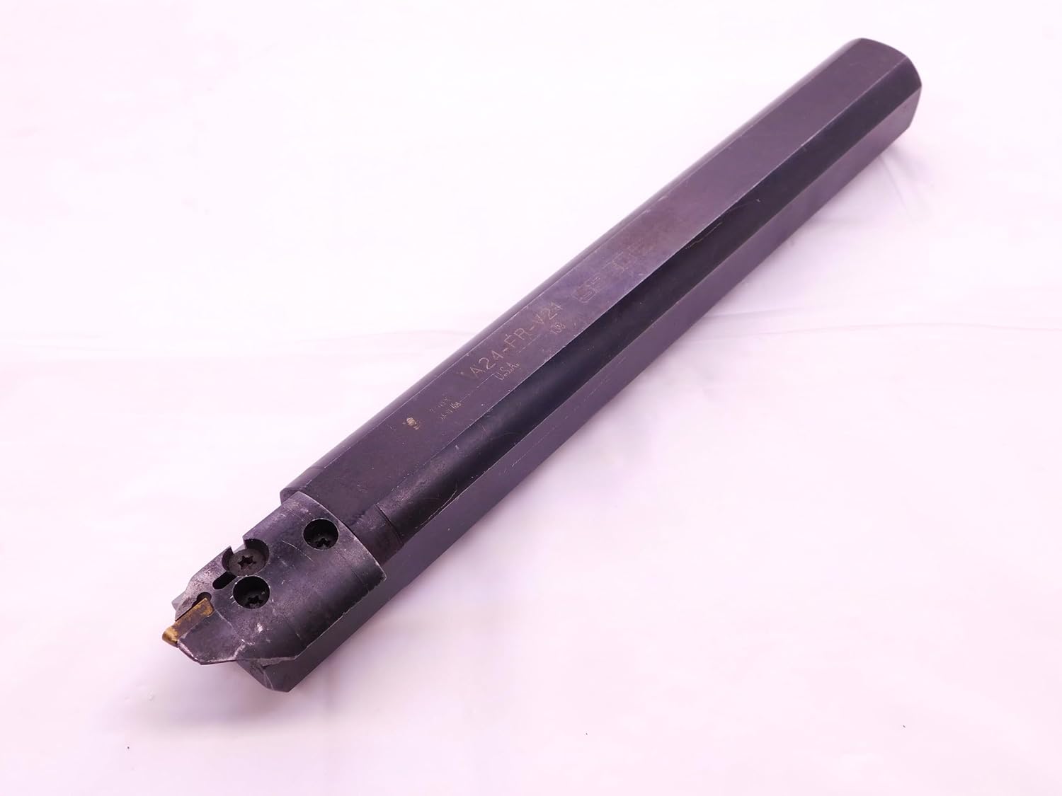 SECO 1 1/2 Shank Dia A24-FR-V21 12' OAL INDEXABLE Modular Boring BAR 1.5 - NS2863BU5