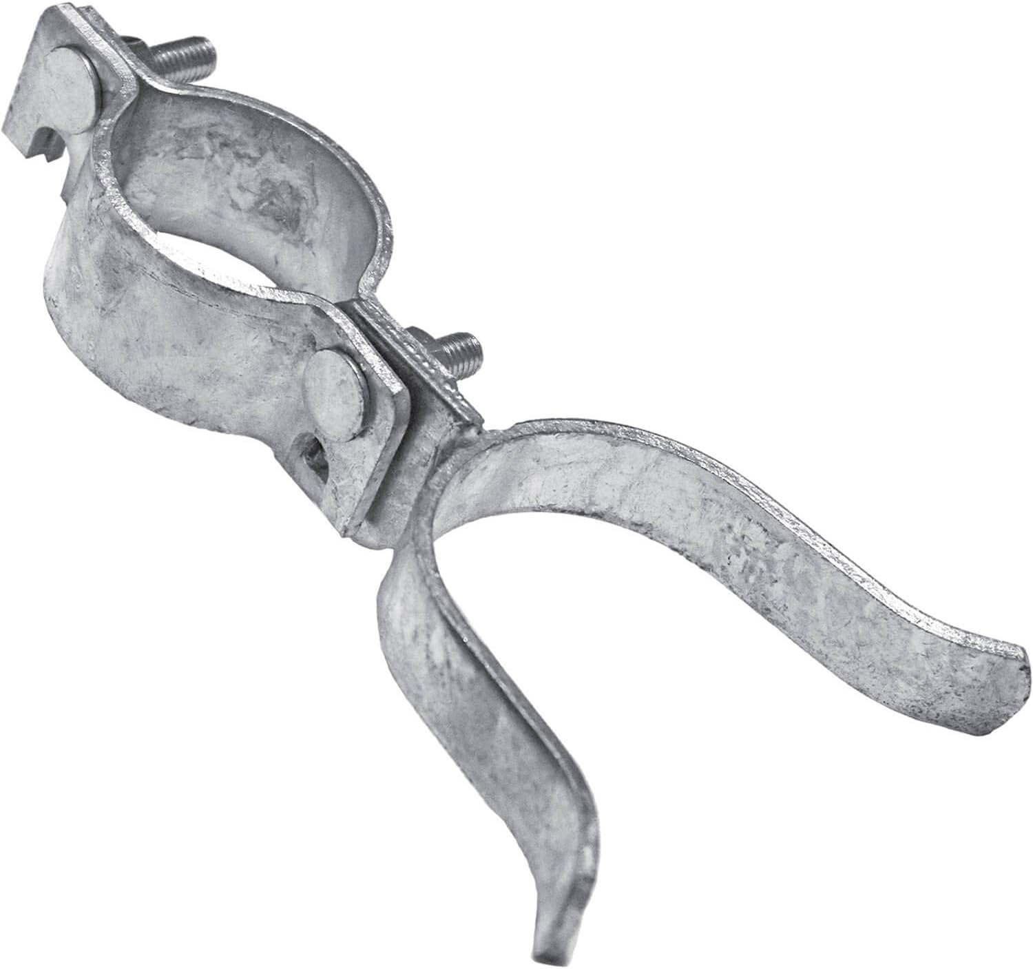 1-3/8' x 1-5/8' Galvanized Chain Link Fork Latch for Gates with Padlock Hole - Case of 25