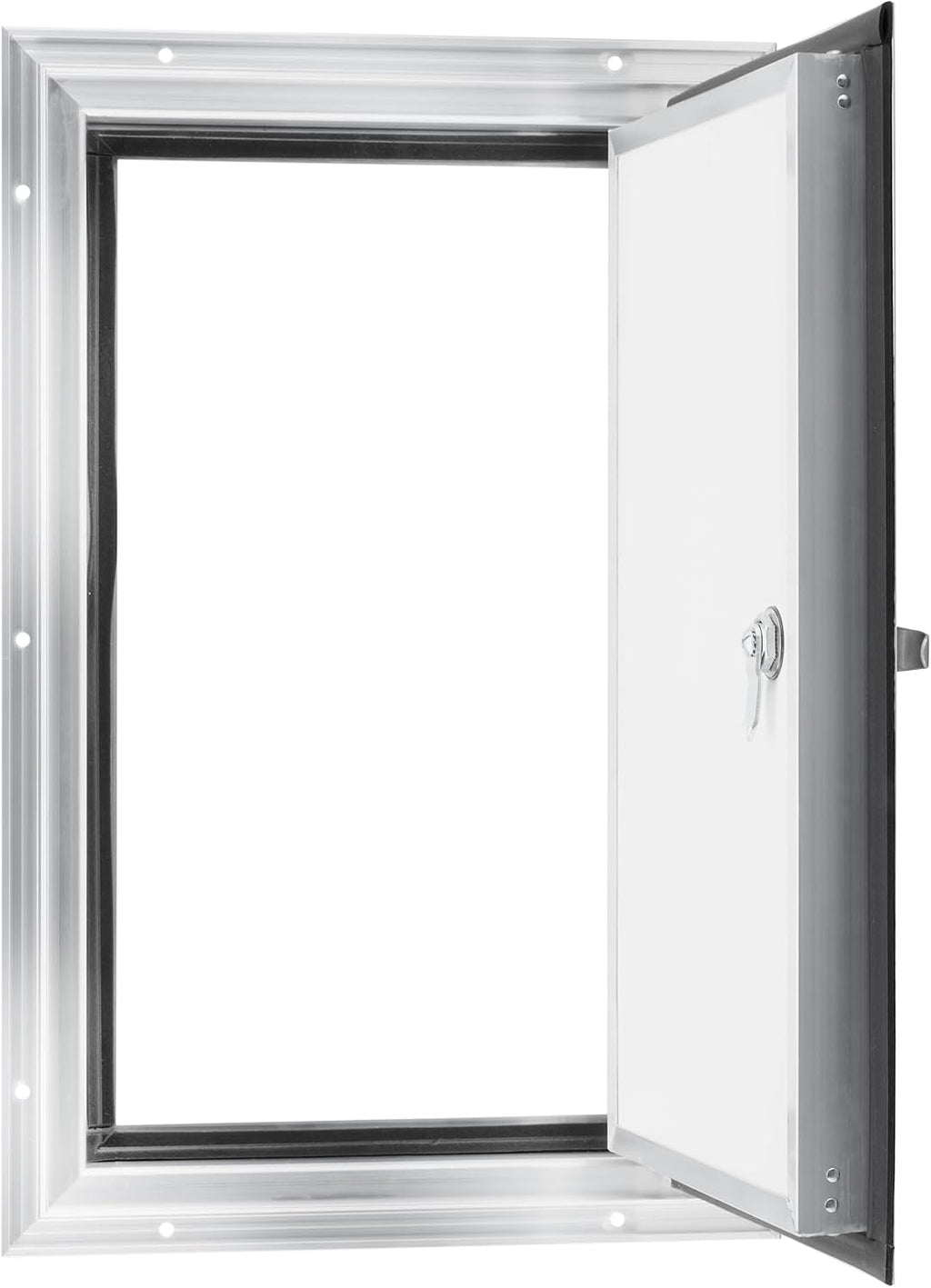 RecPro Square RV Baggage Door | Compartment Storage | RV Storage | Trailer Storage | Camper Storage (12' W x 20' H) | Made in America