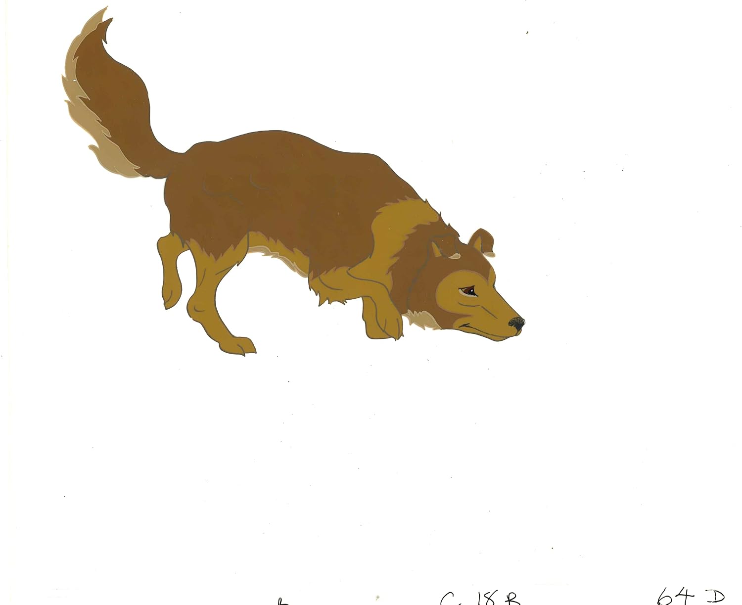 Watership Down 1978 Original Production Animation Cel with LJE Seal and COA 129-17