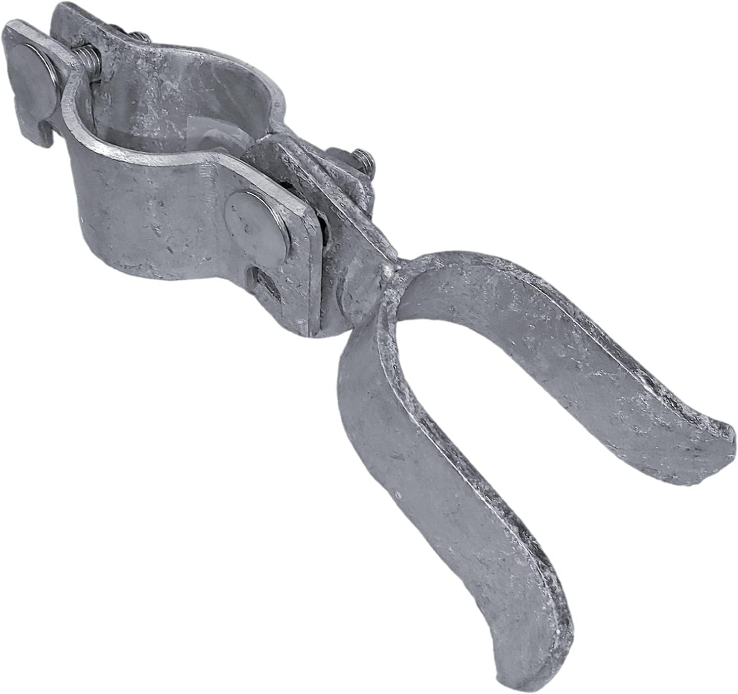 1-3/8' x 1-3/8' - Chain Link Fence Gate Fork Latch - Galvanized - with Hole for Padlock -CASE Qty 25
