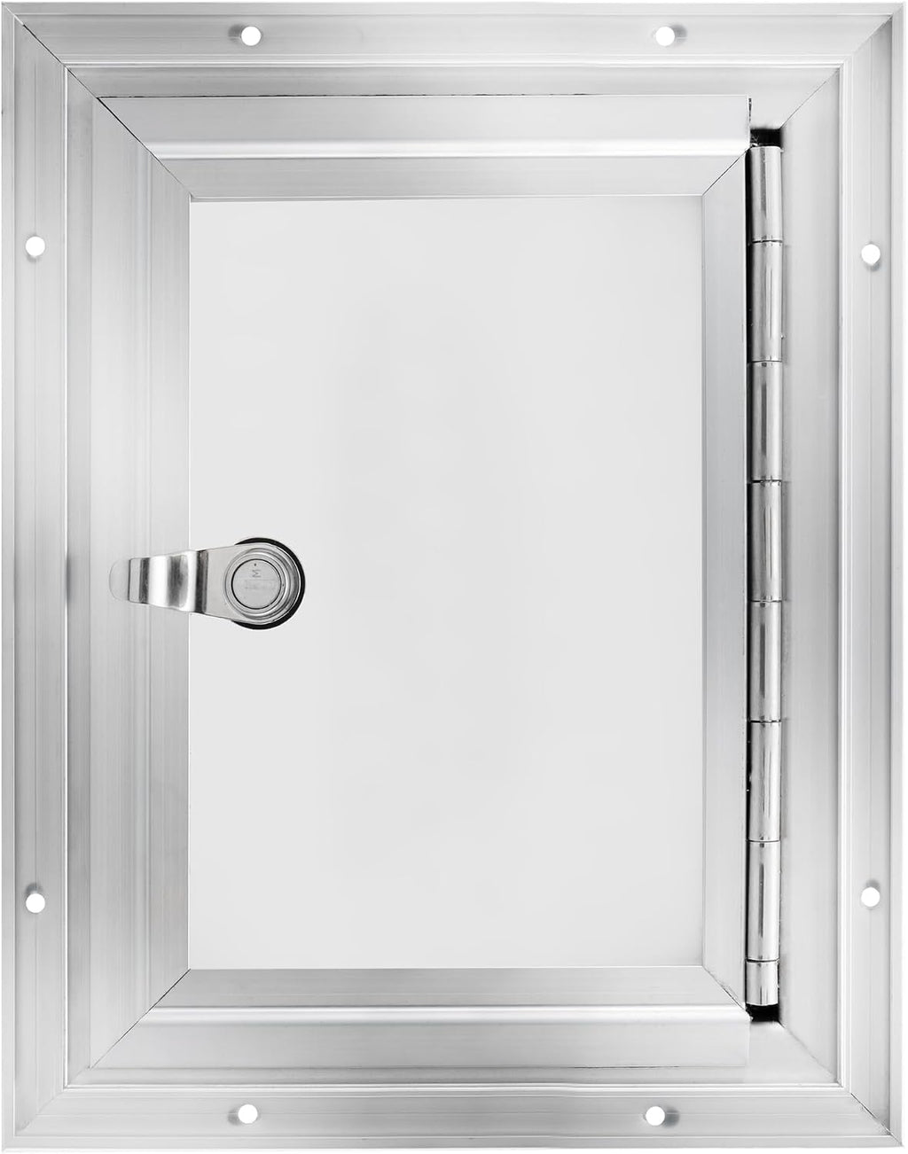 RecPro Square RV Baggage Door | Compartment Storage | RV Storage | Trailer Storage | Camper Storage (9' W x 12' H) | Made in America