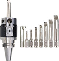 NBH2084 Head Boring Tool Suit Boring Head NBH BT30 BT40 BT50 NT30 NT40 NT50 R8 Tool Handle Boring Bar Boring Tool Set(NT40 Tool Handle)
