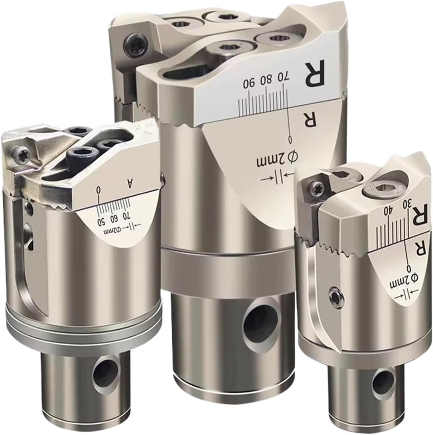 Double Edged Boring Tool 1pcs Adjustable Double-edged RBH TCT 25-33 32-42 40-55 68-92 BT30 BT40 LBK Rough Boring Head Twin-bit Tool(RBH 52-70 (LBK5))