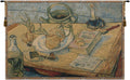 Charlotte Home Furnishings Inc. Garlic Still Life Italian Tapestry Wall Hanging 38 X 53 Inch Viscose Cotton And Polyester Blend Wall Art Perfect For Home Decor And Wall Decor By Vincent Van Gogh