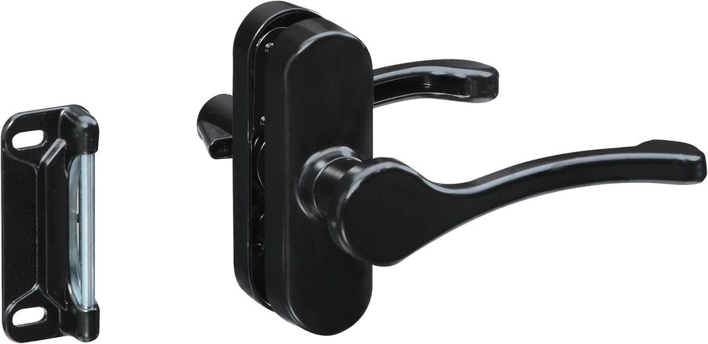 National Hardware N262-204 V1320 Lever Latches in Black, 1-3/4' (Pack of 12)