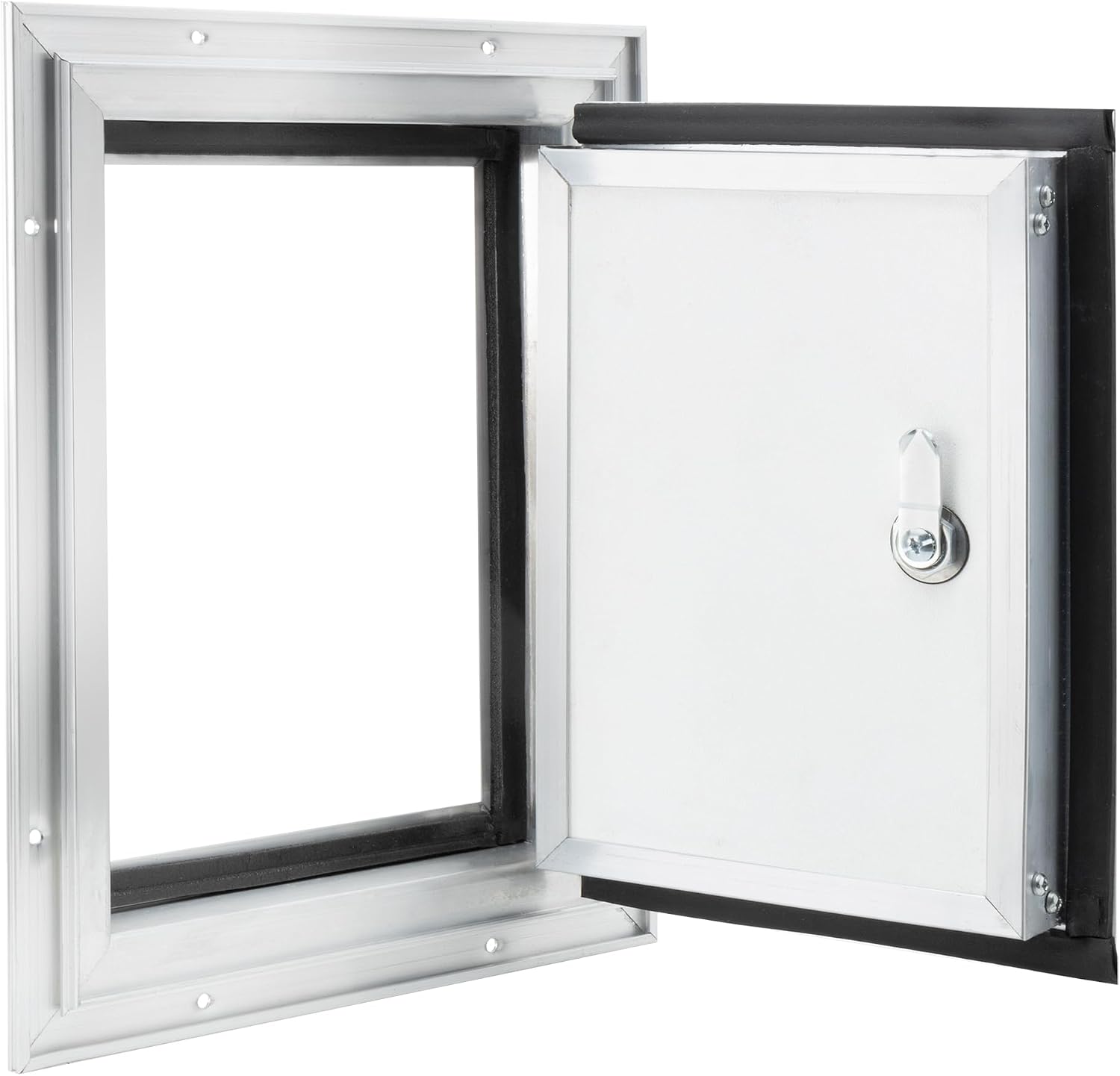 RecPro Square RV Baggage Door | Compartment Storage | RV Storage | Trailer Storage | Camper Storage (9' W x 12' H) | Made in America