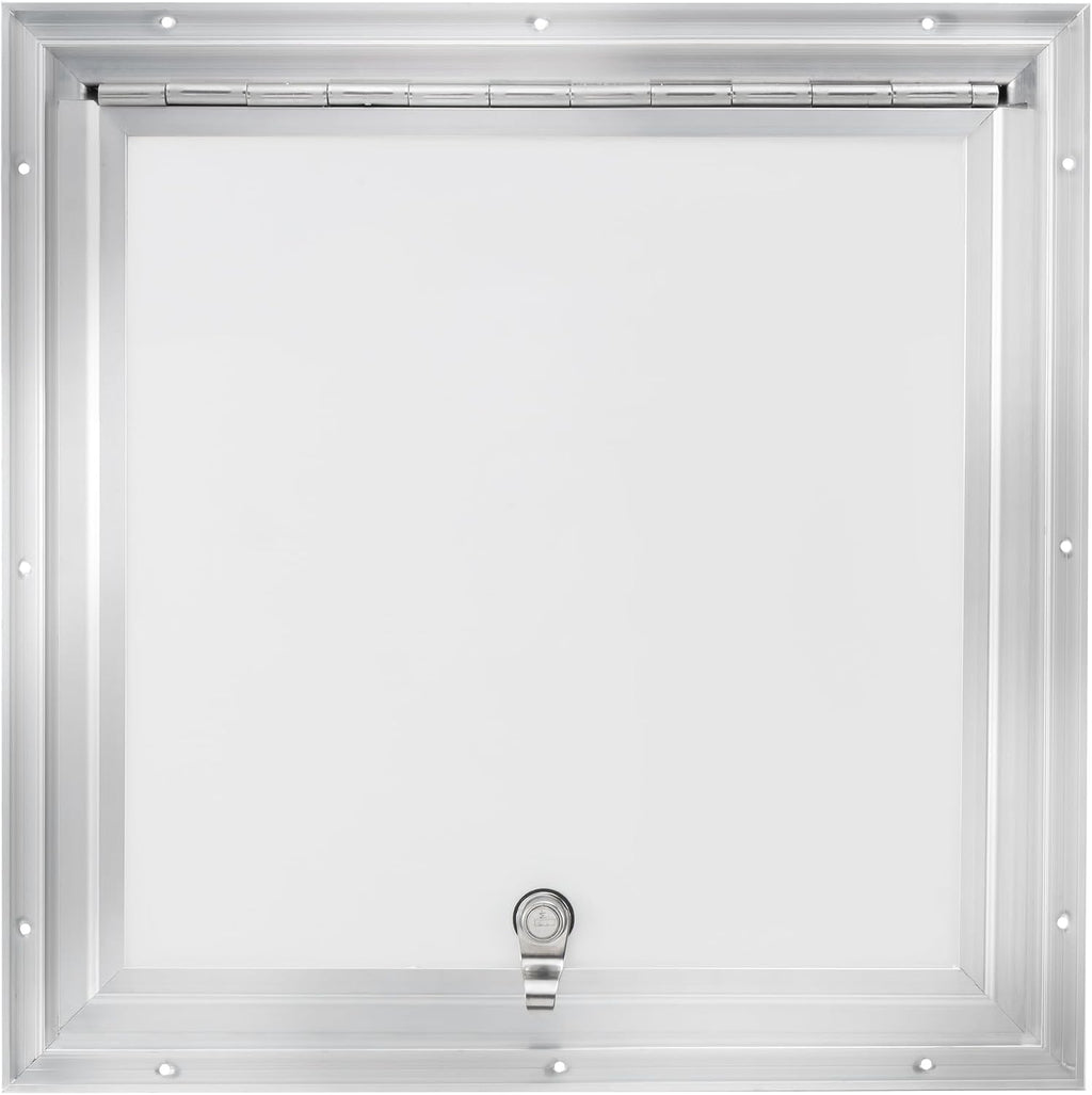 RecPro Square RV Baggage Door | Compartment Storage | RV Storage | Trailer Storage | Camper Storage (16' W x 16' H) | Made in America