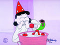 PEANUTS It's the Great Pumpkin Charlie Brown 'Want a Bite, Sweetie?' Limited Edition of 500 Animation Cel Signed by Bill Melendez ml05