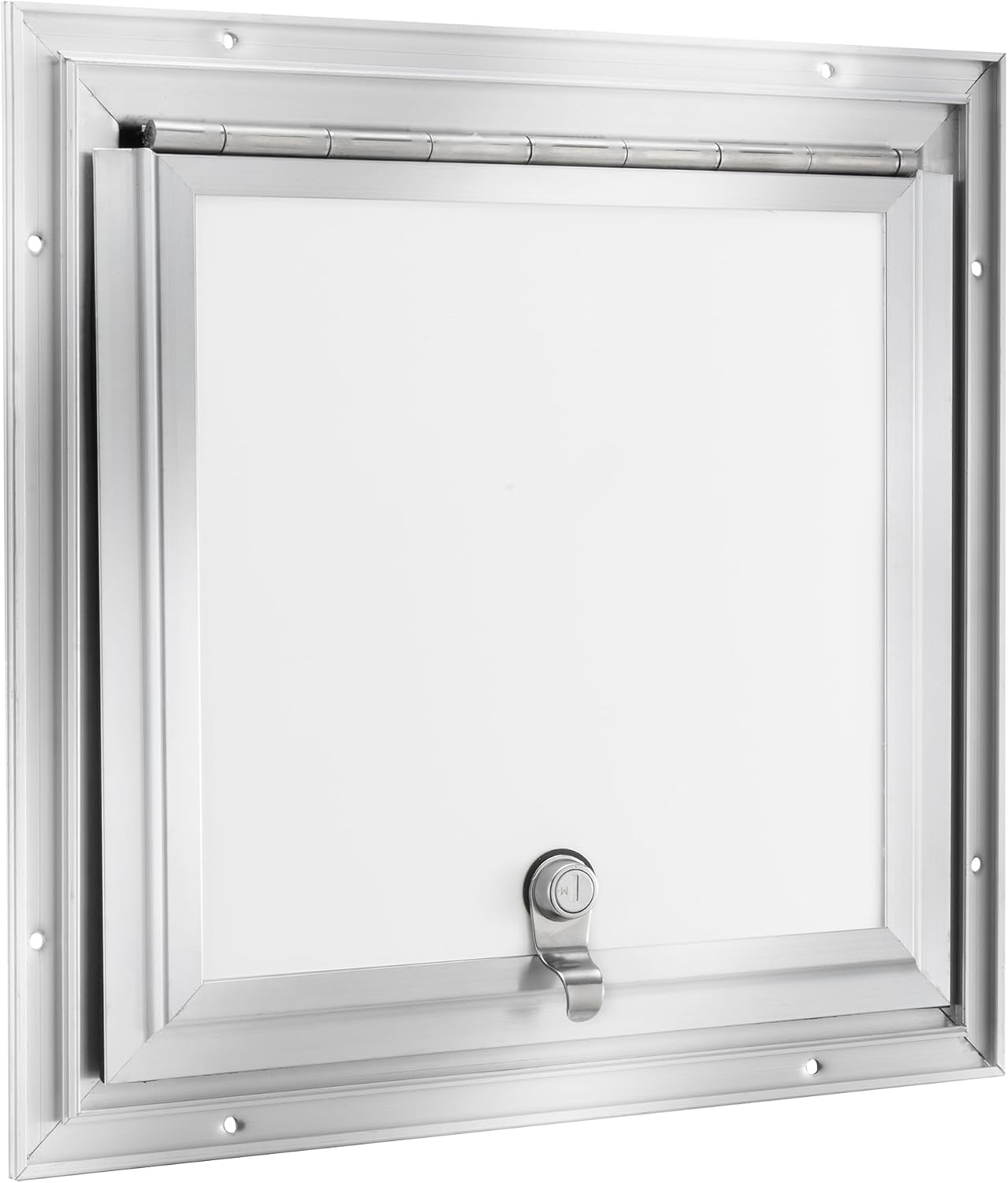 RecPro Square RV Baggage Door | Compartment Storage | RV Storage | Trailer Storage | Camper Storage (12' W x 12' H) | Made in America