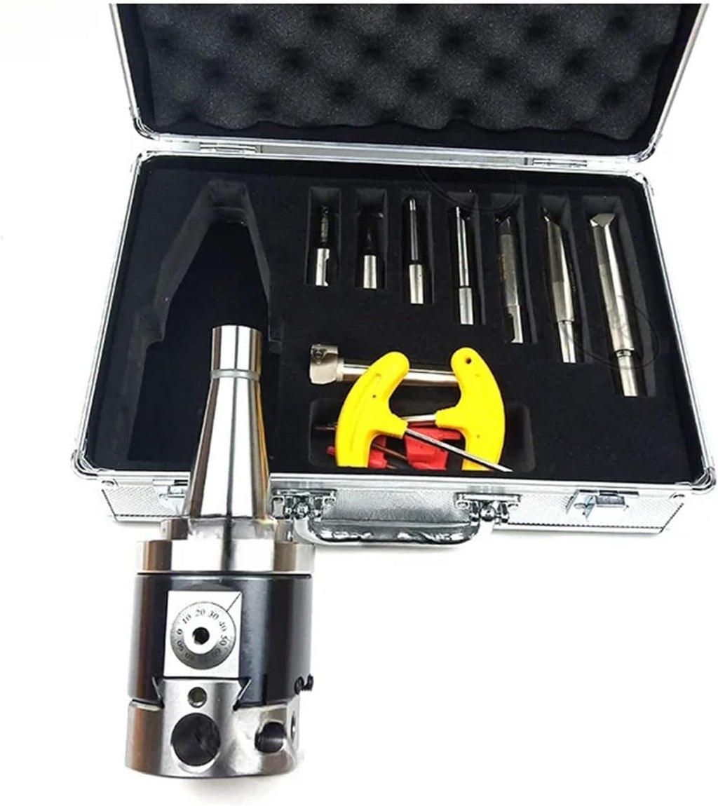 Boring-Tool-Suit NBH2084 fine Boring Head NT40 Tool Handle + 8pcs 20mm Boring Bar Boring rang 8-280mm Tool Set