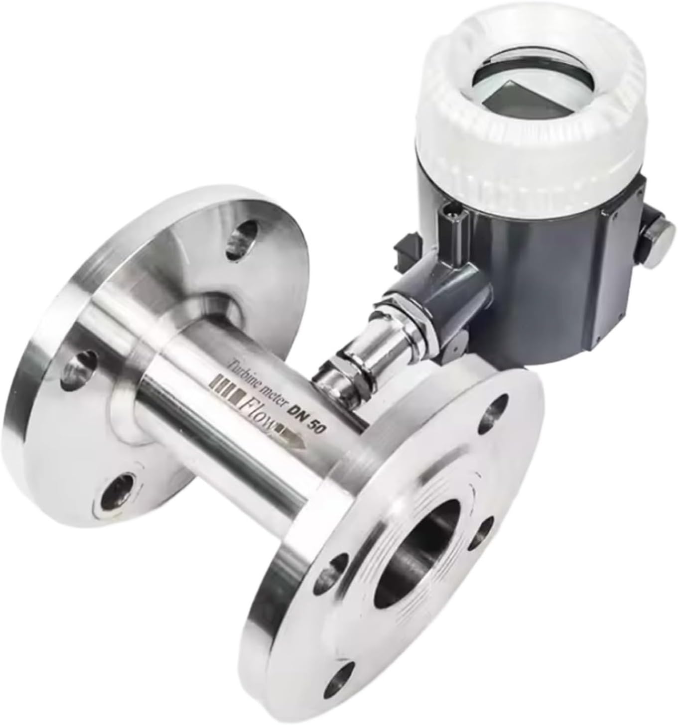 Turbine Flowmeter Display Type Tap Water, Oline, Stainless Steel Pipe Flowmeter