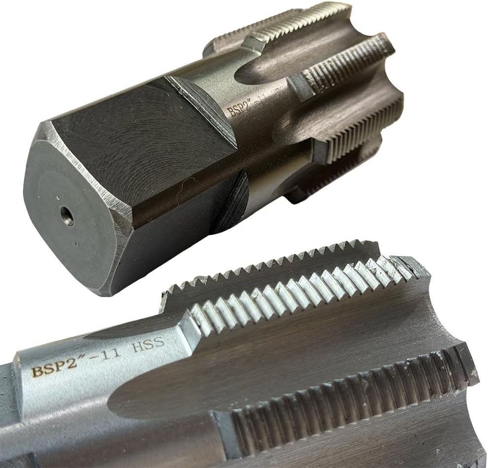 2' BSP Threading Taps, 4350 High Speed Steel, Thread Tap,Thread Milling Taps,Total Length 120mm