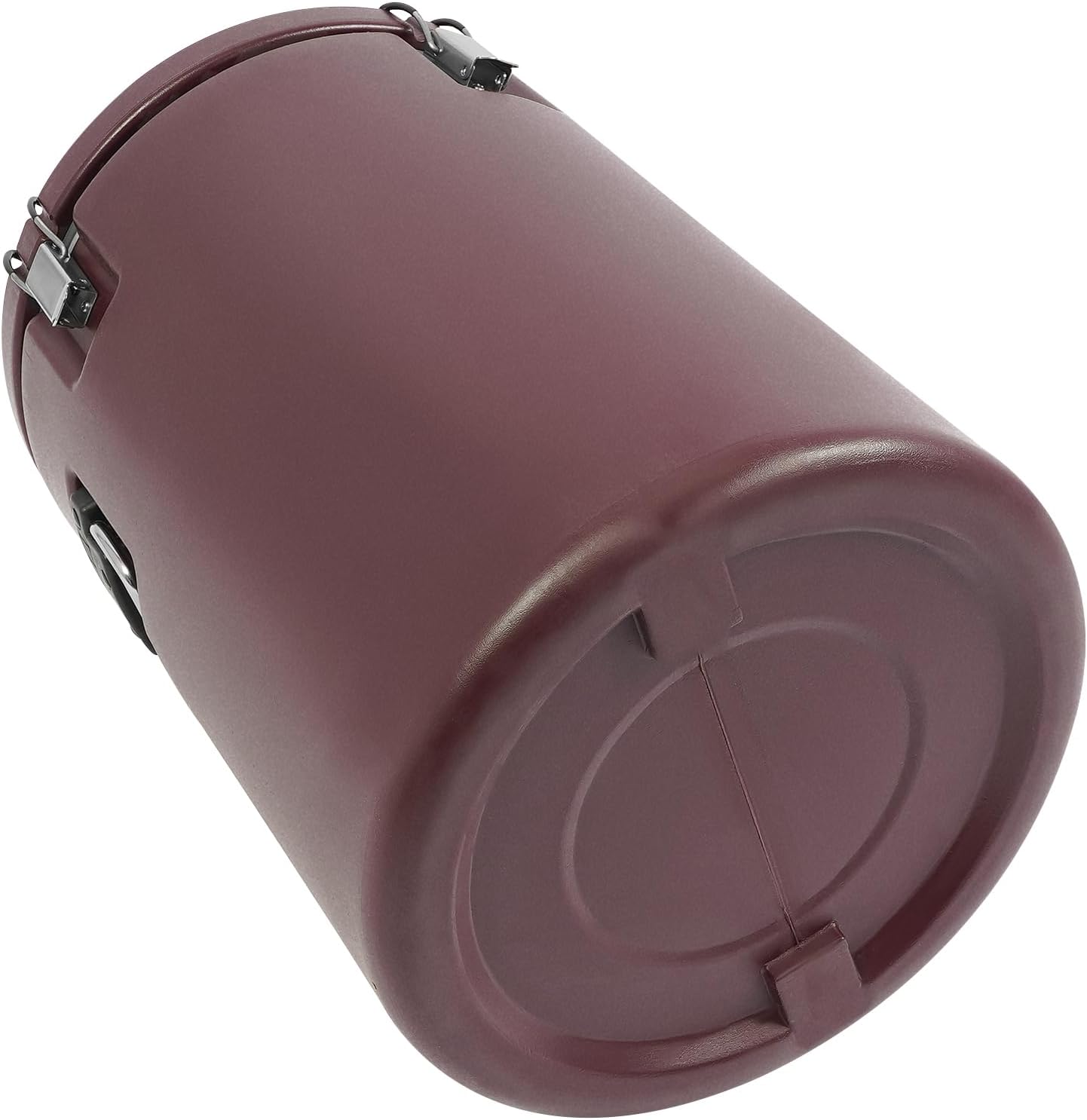 9.25gal Insulated Beverage Dispenser, Stainless Steel Thermal Hot Cold Drink Beverage Dispenser, Portable Outdoors Water Cooler Jug for Hot Chocolate, Milk, Tea, Coffee (Brown)