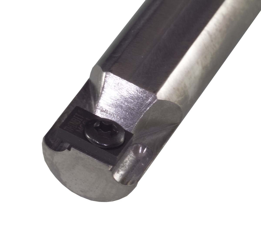 THINBIT MGTF12HM Heavy Metal Internal Face Grooving Bar, 1/2' Diameter, 0.530' Minimum bore, 3' Reach